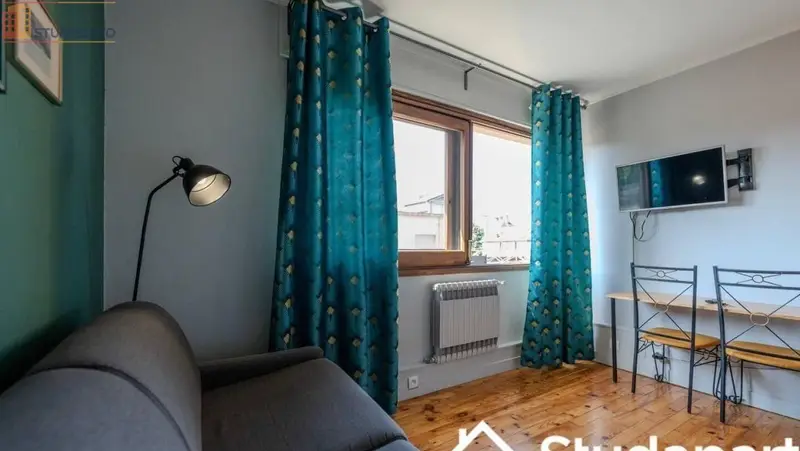 Studio meublé 16m² Grenoble 38100 - Meublé, DPE A - Photo 10