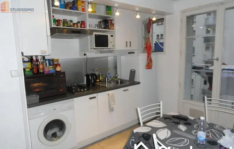 Studio meublé 12m² Grenoble centre - Meublé, 4e étage - Photo 2