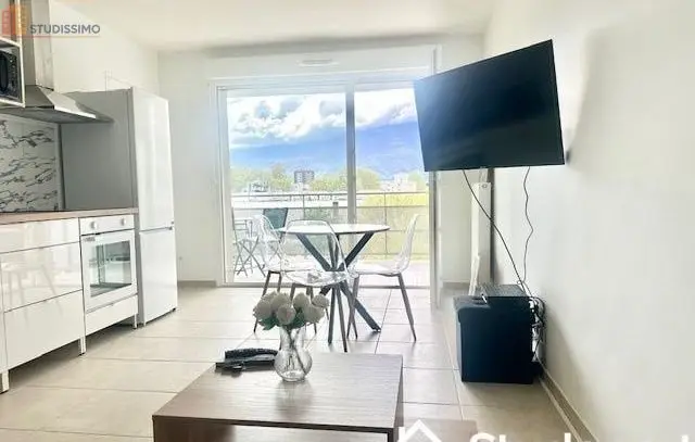Studio meublé 12m² Grenoble 38100 - Meublé, 3e étage - Photo 3