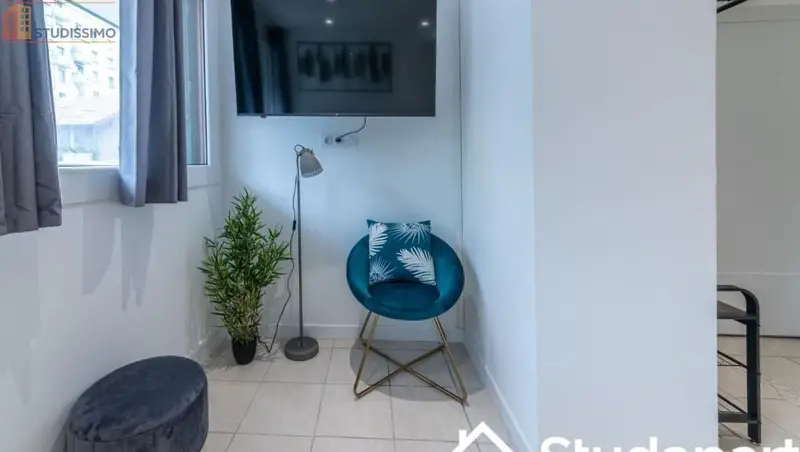 Studio meublé 15m² Grenoble 38100 - Meublé, DPE C - Photo 3