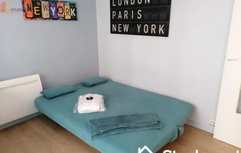 Studio meublé 18m² Grenoble 38000 - Meublé, DPE A - Photo 7