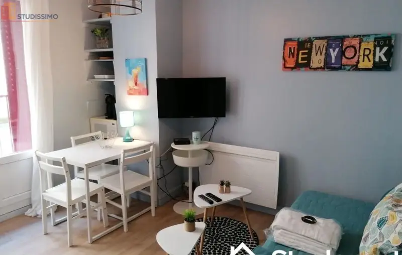 Studio meublé 18m² Grenoble 38000 - Meublé, DPE A - Photo 3