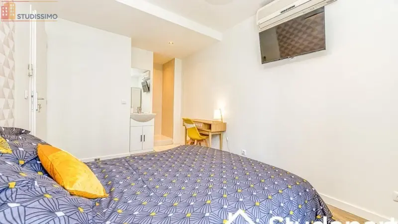 Studio meublé 10m² Grenoble 38000 - Meublé, DPE D - Photo 7