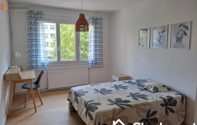 Studio meublé 15m² Grenoble - Meublé, 2e étage - Photo 1