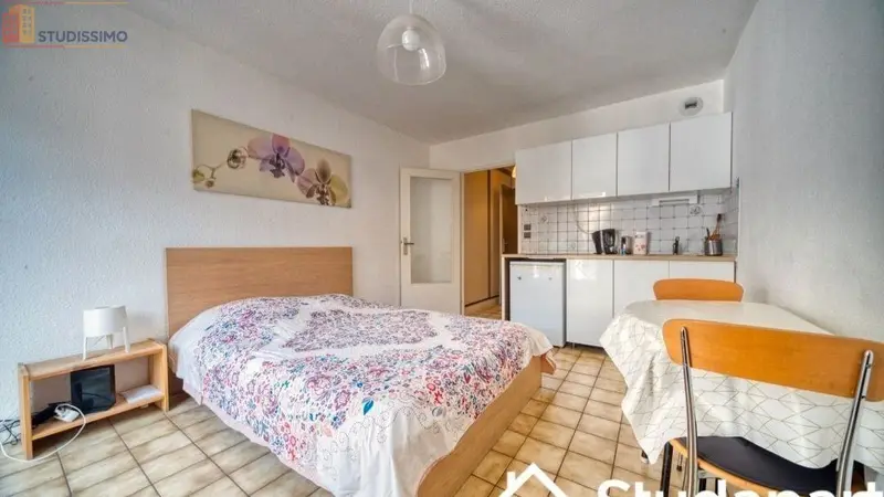Studio meublé 25m² Grenoble 38000 - Lumineux, DPE A - Photo 13