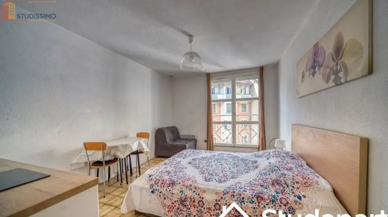 Studio meublé 25m² Grenoble 38000 - Lumineux, DPE A - Photo 8
