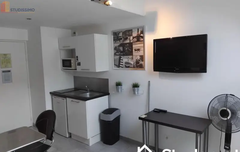 Studio meublé 18m² Grenoble 38000 - Étage élevé, DPE C - Photo 21