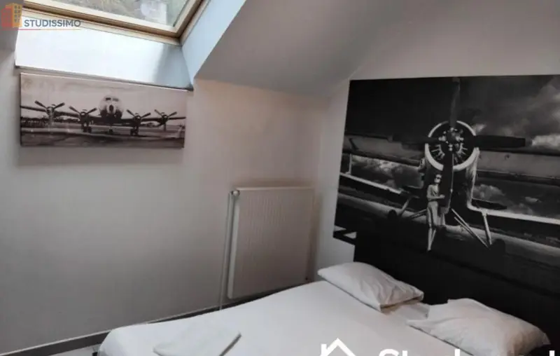 Studio meublé 18m² Grenoble 38000 - Étage élevé, DPE C - Photo 9