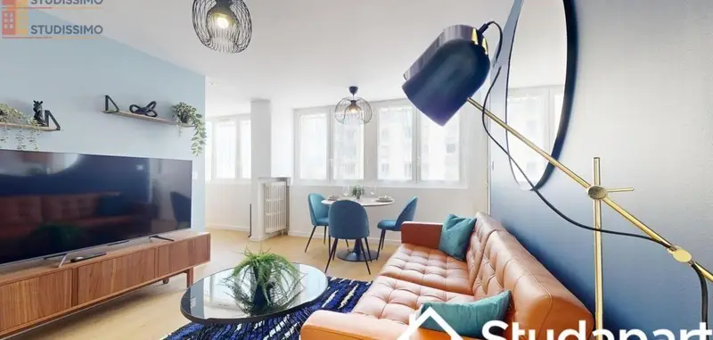 Studio 10m² Grenoble centre - Meublé, lumineux - Photo 3