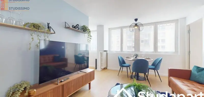 Studio 10m² Grenoble centre - Meublé, lumineux - Photo 4