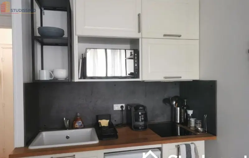 Studio meublé 15m² Grenoble centre - Lumineux - Photo 6