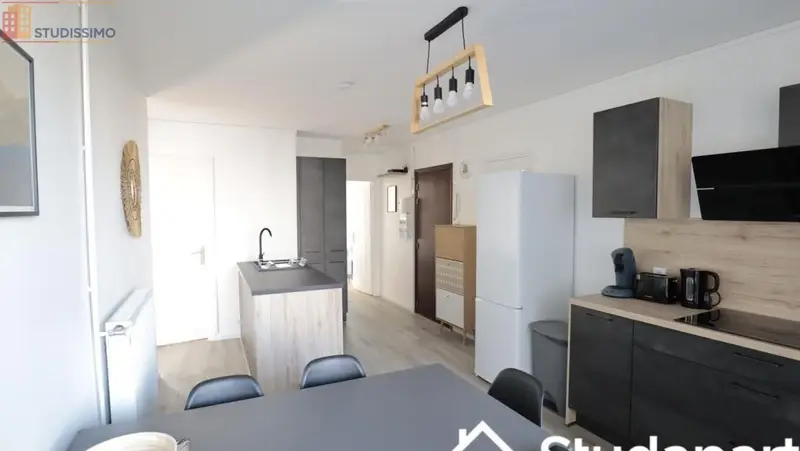 Studio 11m² Grenoble 38100 - Meublé, lumineux - Photo 8