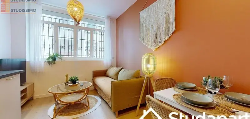 Studio meublé 13m² Grenoble 38100 - Meublé, DPE A - Photo 22