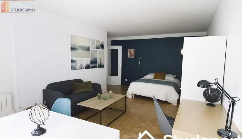 Studio meublé 11m² Grenoble 38000 - Meublé, DPE A - Photo 11