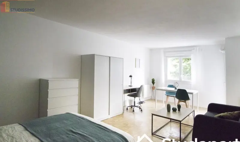 Studio meublé 11m² Grenoble 38000 - Meublé, DPE A - Photo 4