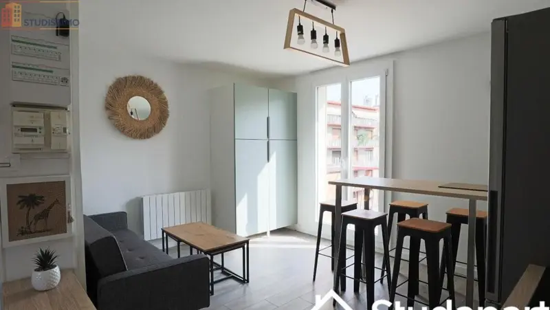 Studio 9m² Grenoble 38100 - Meublé, 4e étage - Photo 6