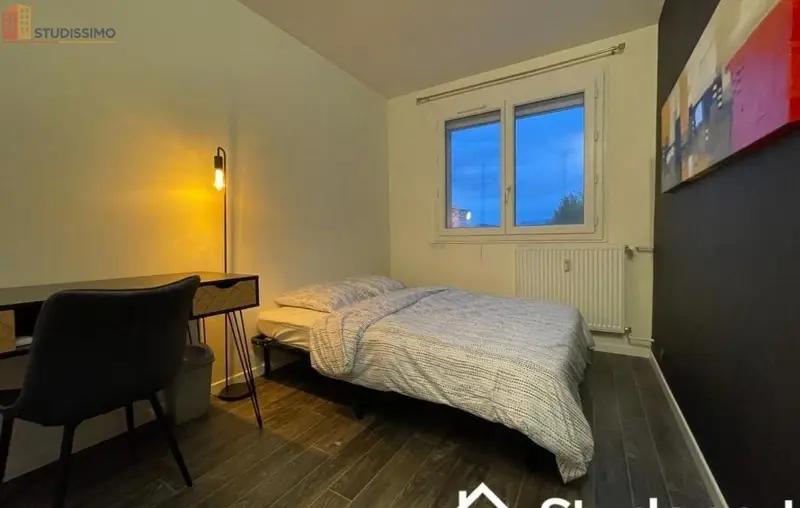 Studio meublé 10m² Grenoble 38100 - Étage élevé, meuble - Photo 3