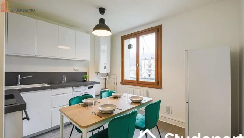 Studio meublé 9m² Fontaine 38600 - Calme, 3e étage - Photo 8