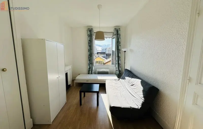 Studio meublé 25m² Grenoble centre - Meublé, calme - Photo 2