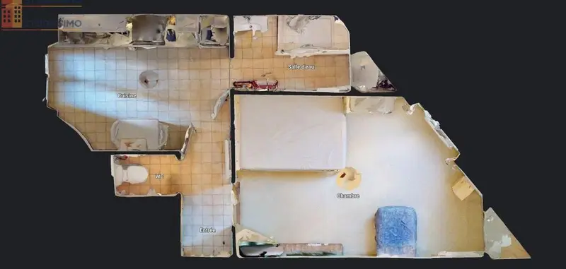 Studio meublé 30m² Grenoble - Meublé, 1 pièce - Photo 2