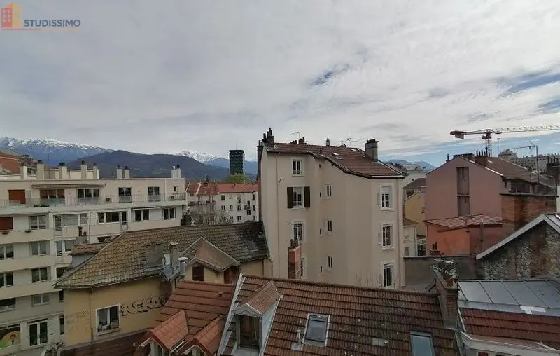 Studio 18m² Grenoble 38000 - Dernier étage, lumineux - Photo 1