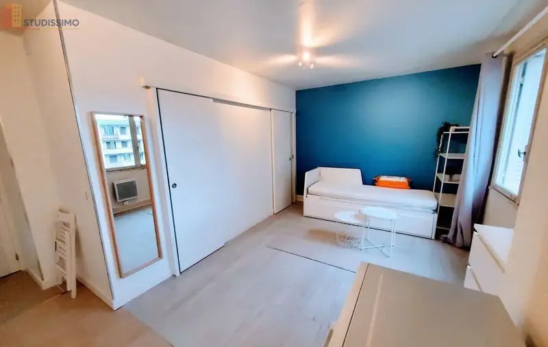 Studio meublé 28m² Grenoble centre - Lumineux, 4e étage - Photo 11