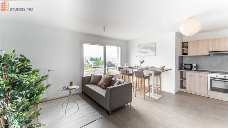 Studio meublé 18m² Échirolles - Meublé, 1 pièce - Photo 11