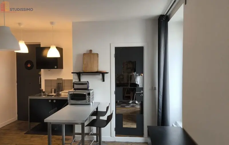 Studio meublé 30m² Grenoble - Rénové, tout équipé - Photo 4