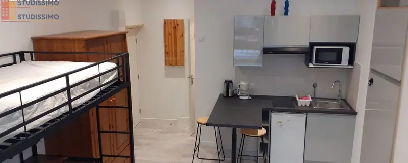 Studio meublé 19m² Grenoble 38000 - Meublé, DPE D - Photo 10