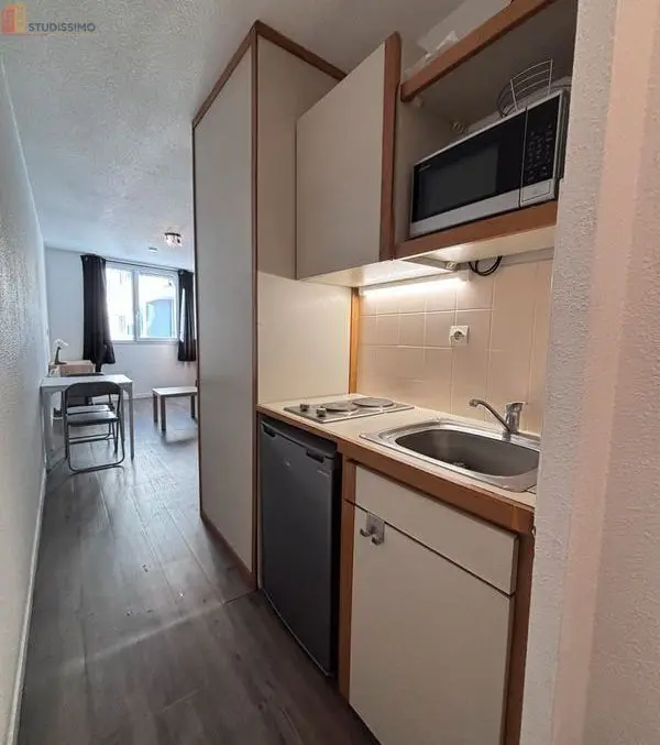 Studio meublé 25m² Grenoble centre - Étudiant, proche Europole - Photo 2