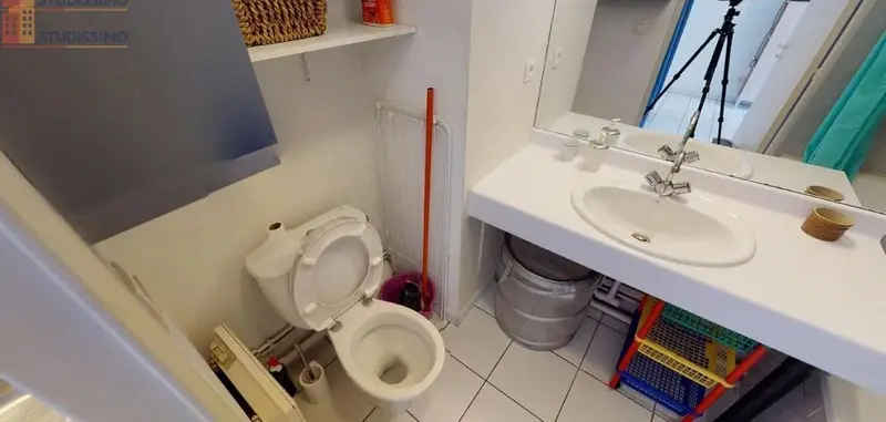 Studio meublé 21m² Grenoble centre - Lumineux, calme - Photo 9