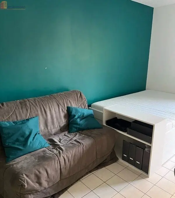 Studio meublé 21m² Grenoble Ile Verte - Lumineux - Photo 1