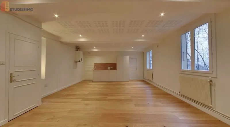 Studio 42m² Grenoble centre-ville - Bureau partagé, lumineux - Photo 7