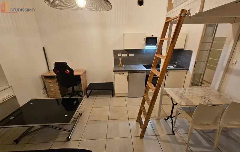 Studio 22m² Grenoble centre - Refait à neuf, cuisine équipée - Photo 3