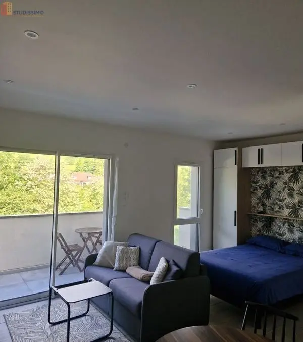 Studio meublé 28m² Nivolas-Vermelle - Balcon, parking - Photo 20