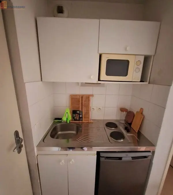 Studio meublé 20m² Grenoble 38100 - Résidence sécurisée, bon état - Photo 1