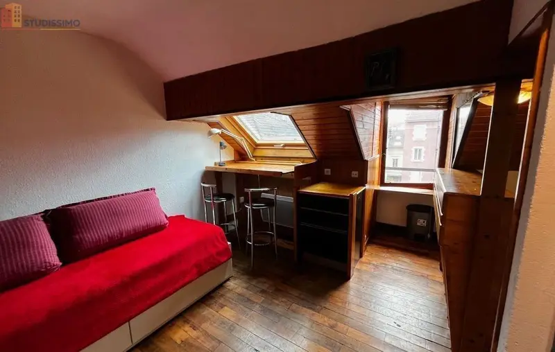 Studio meublé 12m² Grenoble centre - Idéal étudiant - Photo 5