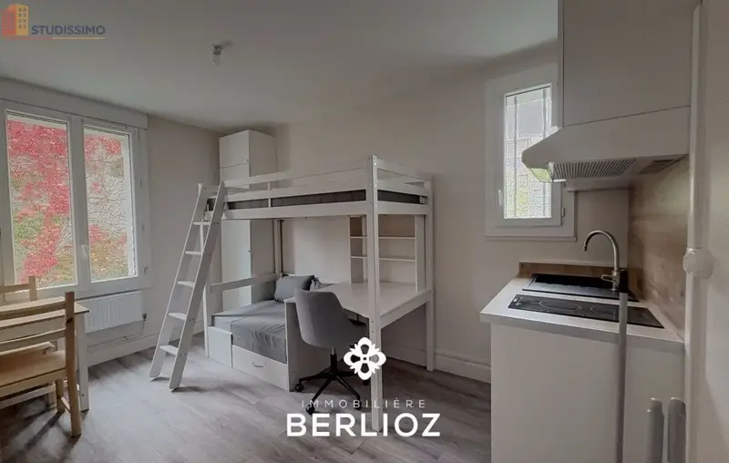 Studio meublé 14m² Grenoble 38100 - Meublé, DPE B - Photo 7