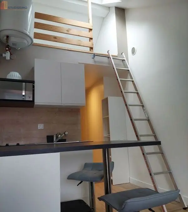 Studio meublé 22m² Grenoble centre - Refait à neuf, lumineux - Photo 14