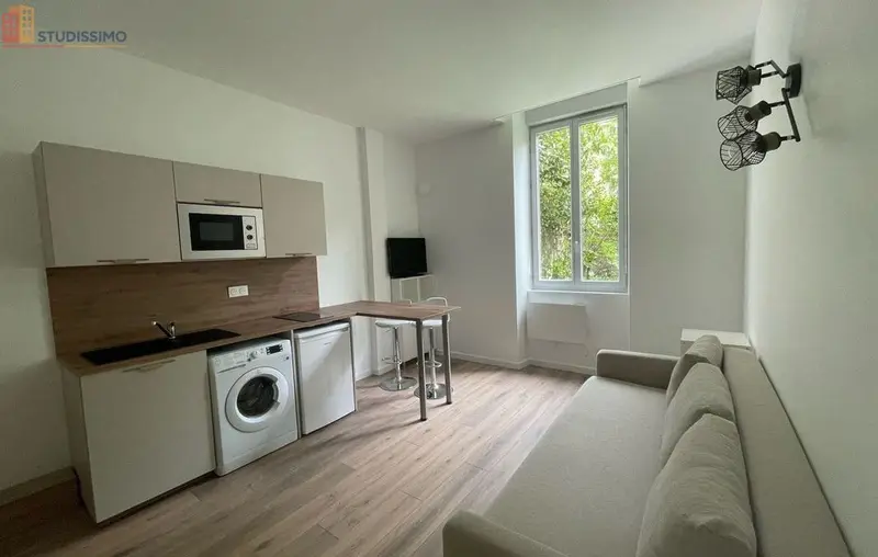 Studio meublé 20m² Grenoble 38000 - Rénové, meublé - Photo 7