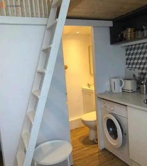 Studio meublé 13m² Grenoble 38000 - Mezzanine, meublé - Photo 1