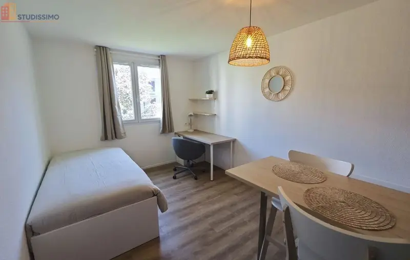 Studio meublé 19m² Gières - Résidence étudiante, proche campus - Photo 5