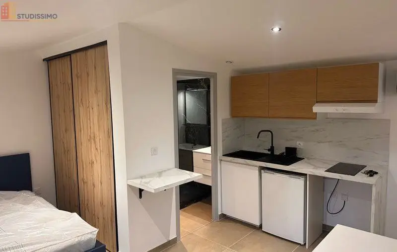 Studio meublé 22m² Grenoble centre - Lumineux, 2e étage - Photo 10