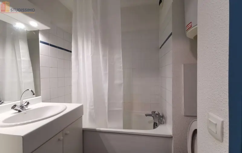 Studio meublé 19m² Gières - Meublé, DPE D - Photo 2