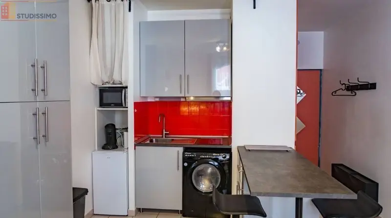 Studio meublé 23m² Grenoble centre - Idéal étudiant, calme - Photo 1