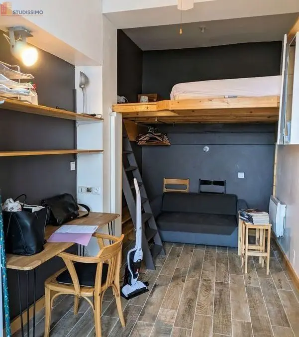 Studio 17m² Grenoble centre - Plein sud, vue 180° - Photo 17