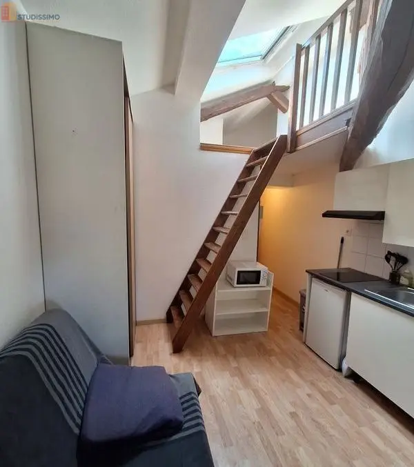 Studio meublé 17m² Le Pont-de-Claix - Mezzanine, 3e étage - Photo 14