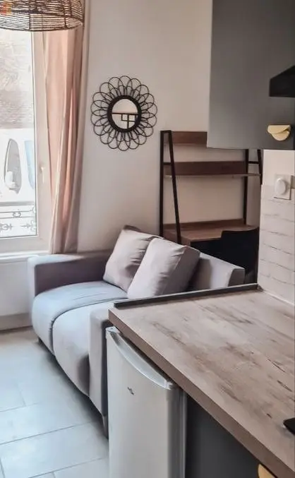 Studio meublé 20m² Grenoble centre - Calme, lumineux - Photo 2