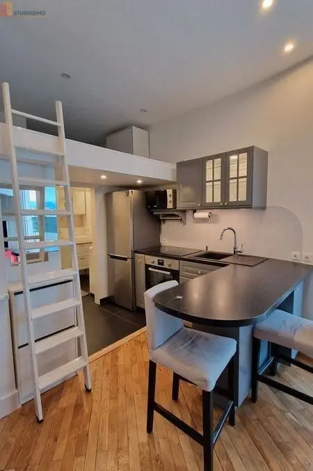 Studio 22m² Grenoble 38100 - Rooftop, dernier étage - Photo 26