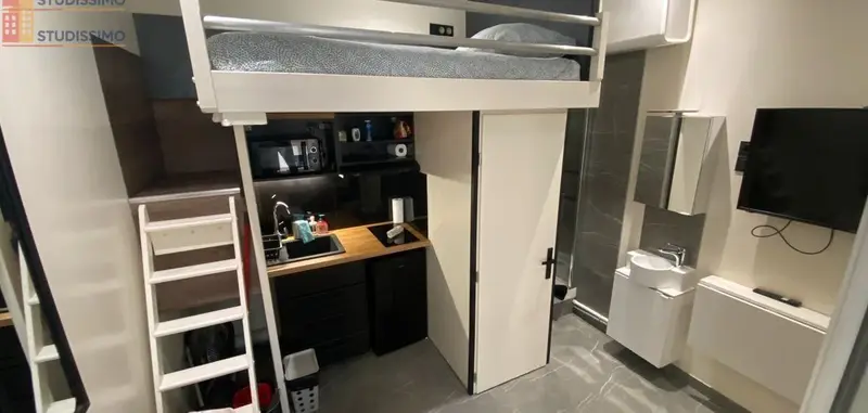 Studio meublé 13m² Grenoble centre - Meublé, calme - Photo 3